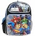 Justice League Superman Batman 14" School Backpack