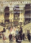 Dictionnaire de la musique en France