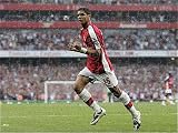 Jigsaw of Denilson celebrates scoring Arsenals 3rd goal from Arsenal FC