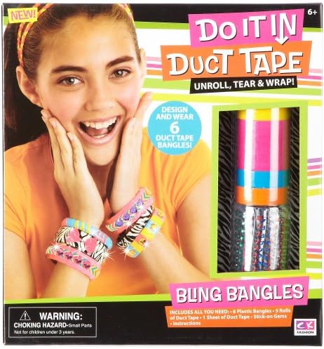 Do It In Duct Tape Bling Bangles Kit - Make your Own Bracelets craft