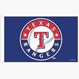 Texas Rangers 3'x5' Flag
