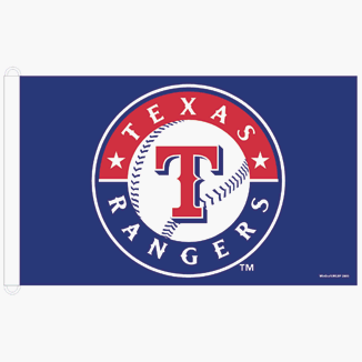 Texas Rangers 3'x5' Flag