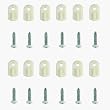 Prime Line Prod. 182931 Flush Nylon Window Screen Clips