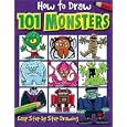 How to Draw 101 Monsters: Easy Step-by-step Drawing (How to Draw)