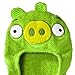 Angry Birds Hooded Towel - Green Pig