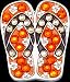Bella Crystal Peach Flip Flops Ball Marker Hat Clip Set