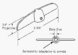 Casement Operator Tee Handle (17243)