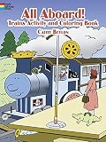 All Aboard! Trains Activity & Coloring Book (Dover Children's Activity Books)