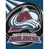 Colorado Avalanche NHL Royal Plush Raschel Blanket (Plusch Series) (50x60")