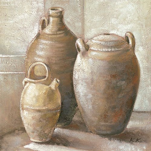 Eurographics KK2110 Karsten Kirchner, Delightful Pottery 30 x 30 cm, Hochwertiger Kunstdru Preisvergleich