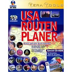 USA Routenplaner; Route 66, Stra�e der Sehnsucht, 2 CD-ROMs Kreuz und quer durch Amerika. F�r Windows 95/98, 'Route 66' auch f�r MacOS