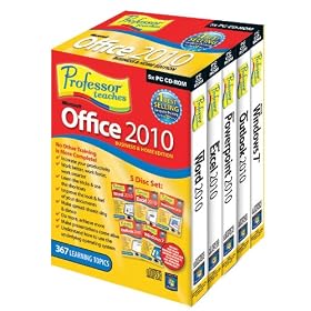 Professor Teaches Microsoft Office 2010 Home and Business (5 pack)(PC)