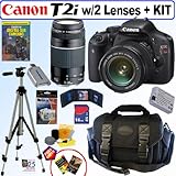 Canon EOS Rebel T2i - Digital camera - SLR - 18.0 Mpix - Canon EF-S 18-55mm IS lens - optical zoom: 3 x - supported memory: SD, SDXC, SDHC