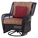 Outdoor Patio Madaga Wicker Motion Club Chair