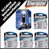 digital camera accessories Energizer AA Lithium Batteries 16 Pack with Bonus Flashlight