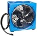 Supervac 115/230VAC Industrial Ventilation Fan with 1/3 Hp Hazardous Location Motor, 16" Blade Diameter (Pack of 1)
