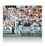 Gordon Banks hand signed photo - Pele Save 1970 World Cup