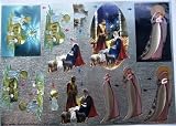 Review Dufex Craft Products  / A4 3D step by step Dufex die cut decoupage sheet - Christmas - nativity