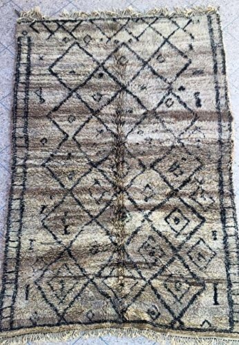 Diamonds - BeniOurain Authentic Handmade Wool Rug