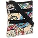 Womens Paisley Crossbody Swingpack Bag (Black Multicolor)