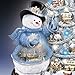 Thomas Kinkade Snowman Pre-Lit Christmas Tree: Sno' Place Like Home For The Holidays by The Bradford Exchange