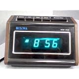 Bulova Solid State Bulova Digital Clock Model No. B-5003 (Green LED Version)(120V AC 60Hz 5W)