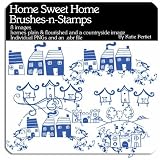 Photoshop Brushes - Home Sweet Home Brushes and Stamps