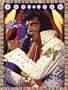 Elvis Presley Gold Tapestry Throw