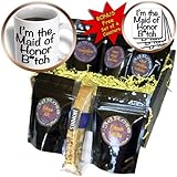 cgb_178115_1 EvaDane - Funny Quotes - Im the maid of honor btch, Black - Coffee Gift Baskets - Coffee Gift Basket