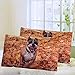 Trustin customized pillowcase with cartoon patterns of cute pet dog (with standard size of 20 inches X30 inches)