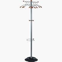 Alba single stem garment rack with umbrella stand, EACH