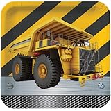 Creative Converting BB425590 Construction Luncheon Plates 9" -8 Pack