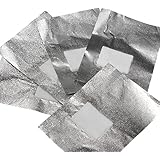 200pcs Nail Art Soak Off Nail Polish UV Gel Foil Remover Wraps Remover Pads Remover Wipes