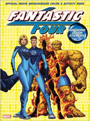 Fantastic 4 Color & Activity Book with Stickers