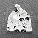 AMA(TM) Cute Toddler Kids Baby Boys Girls Warm Knit Knotted Hat Beanie Cap (C)