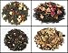 Premium Black Tea Blend Loose Tea Set: Peppermint Bark Loose Black Tea, Masala Chai L...