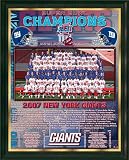 New York Giants 2008 Super Bowl Champions Healy Plaque