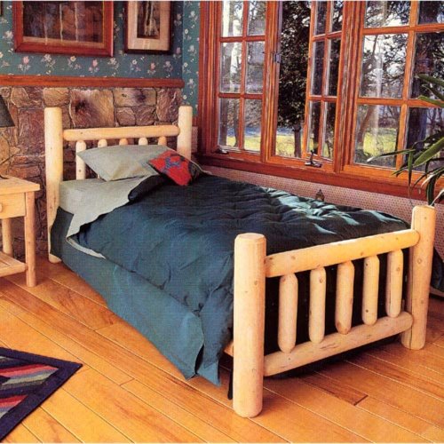 Rustic Natural Cedar Furniture Wheatfields Bed Nifolosi
