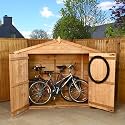 BillyOh Overlap 7' x 2' 8" Bike Store Shed