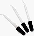 C&A Scientific Glass Droppers 4" Curved, Dozen