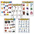 Kindergarten Basic Skills Learning Chart Combo Pack