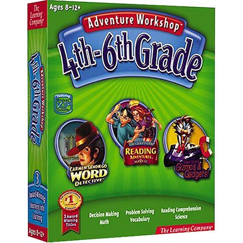 Software: LEARNING COMPANY Adventure Workshop 4th 6th Grade Windows/Macintosh