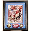 Patrick Roy Hall Of Fame Photo Mint W/Two 24Kt Gold Coins