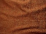 Antique Washed Look Chenille Upholstery Fabric Rust