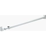 Click here to buy CRL White Telescoping Security Bar Lock for Sliding Glass Doors by Crlaurence.