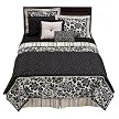 Waverly&reg; Home Madison Bedding Collection - Black &amp; Cream