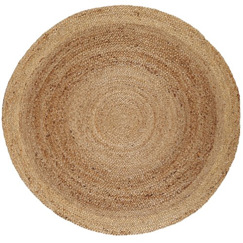 Anji Mountain AMB0328-080R 8-Feet Round Kerala Jute Rug