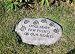 Dogs Leave Pet Memorial Stone