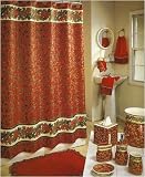 Christmas Border Shower Curtain