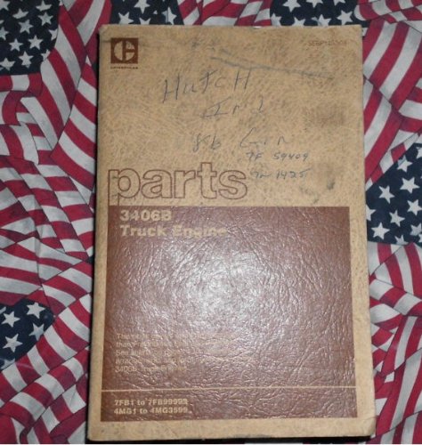 Best Cheap 1988 Caterpillar 3406B Truck Engine Part Book